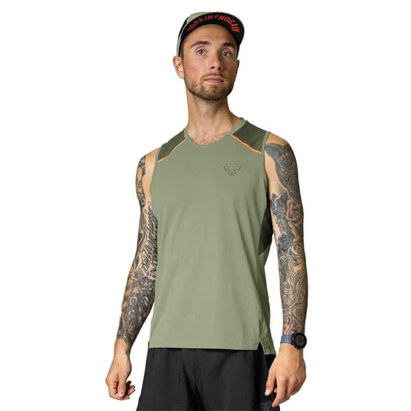 Dynafit Ärmlös T-shirt Sky Grönt L Man