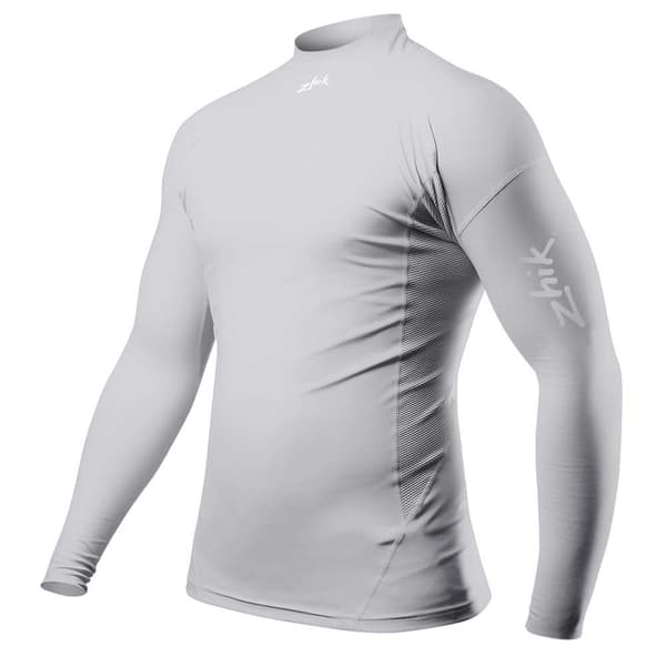Zhik Pitkähihainen T-paita Eco Spandex Harmaa M Mies