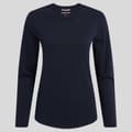 Miniatyrbillede 3 af 6: Craghoppers Langærmet T-shirt Nosilife Akona Blå 46 Kvinde