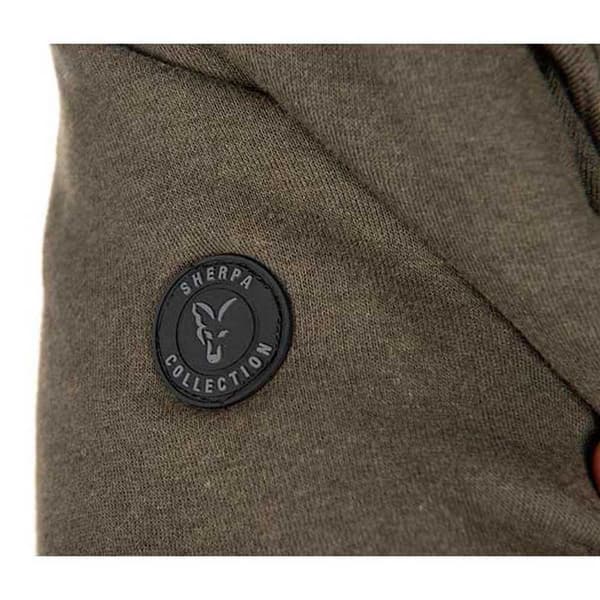 Fox International Full Vetoketjullinen Villapaita Collection Sherpa Vihreä M Mies