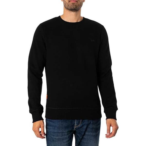 Superdry Sweatshirt Essential Logo Sort 2XL Mand