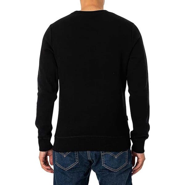 Superdry Sweatshirt Essential Logo Sort 2XL Mand