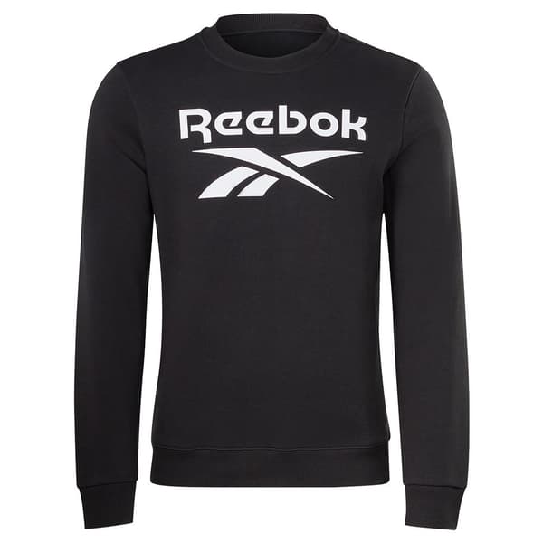 Reebok Tröja Ri Flc Big Logo Crew Svart M Man