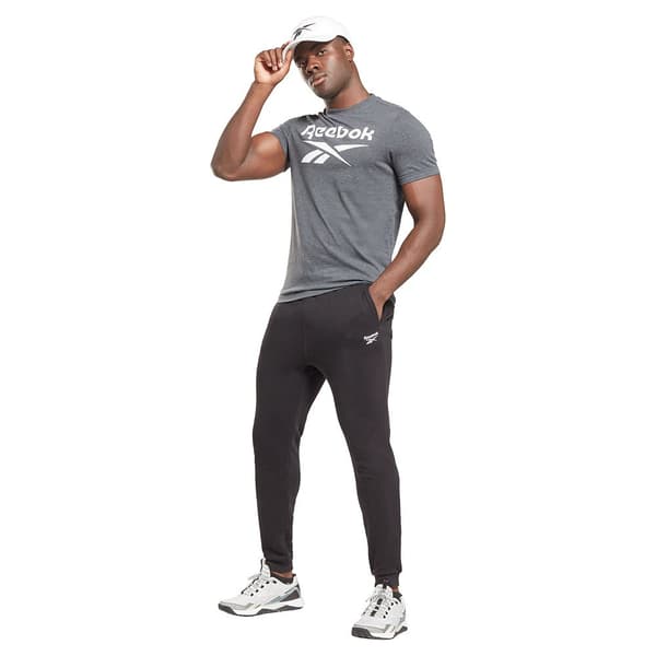 Reebok Byxor Identity French Terry Joggers Svart L Man