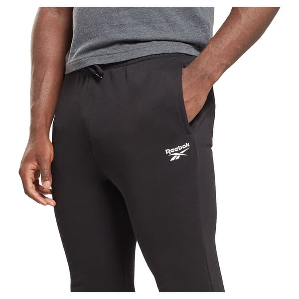 Reebok Byxor Identity French Terry Joggers Svart L Man
