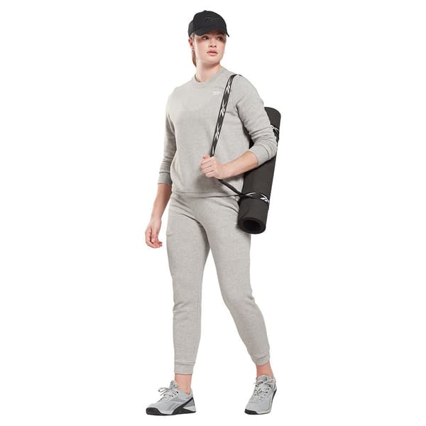 Reebok Tröja Ri Sl French Terry Crew Grå S Kvinna