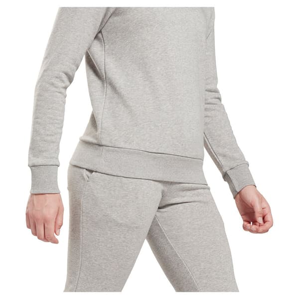 Reebok Tröja Ri Sl French Terry Crew Grå S Kvinna