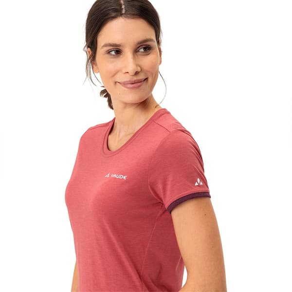 Vaude Kortærmet T-shirt Sveit Rød 42 Kvinde