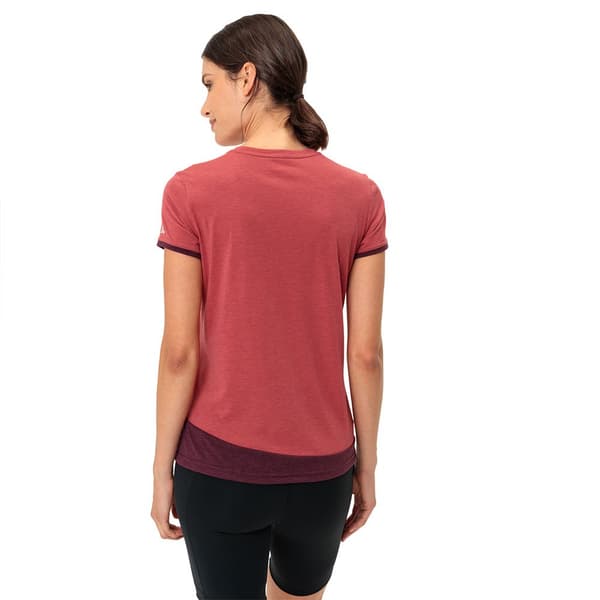 Vaude Kortærmet T-shirt Sveit Rød 42 Kvinde