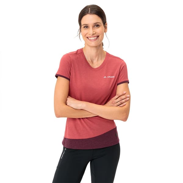 Vaude Kortærmet T-shirt Sveit Rød 42 Kvinde