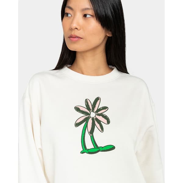 Element Tröja Peace Tree Logo Beige M Kvinna