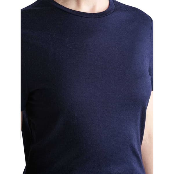 Icebreaker Kortærmet T-shirt Merino 150 Tech Lite Iii Blå M Kvinde