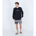 Miniatyrbillede 4 af 5: Hurley Sweatshirt 25th S1 Sort L Mand