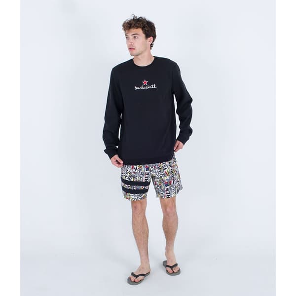Hurley Sweatshirt 25th S1 Sort L Mand