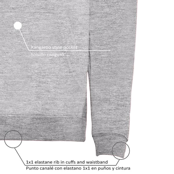Kruskis Hættetrøje Evolution Padel Bicolor 2XL Mand