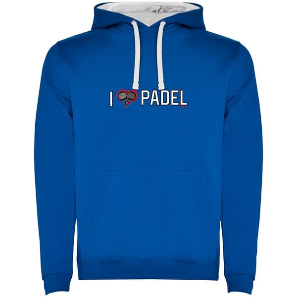 Kruskis Luvtröja I Love Padel Bicolor  L Man