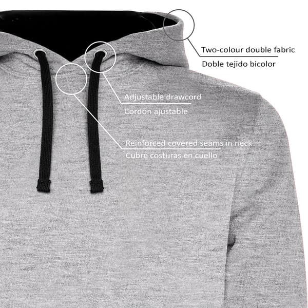 Kruskis Hættetrøje Padel Fingerprint Bicolor 3XL Mand