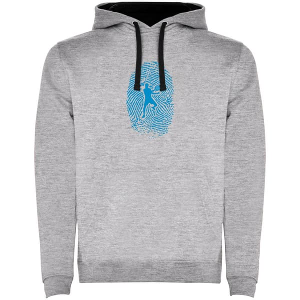 Kruskis Hættetrøje Padel Fingerprint Bicolor 3XL Mand