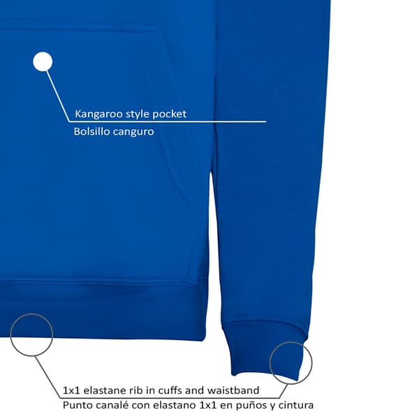 Kruskis Hættetrøje Shadow Padel Bicolor  2XL Mand