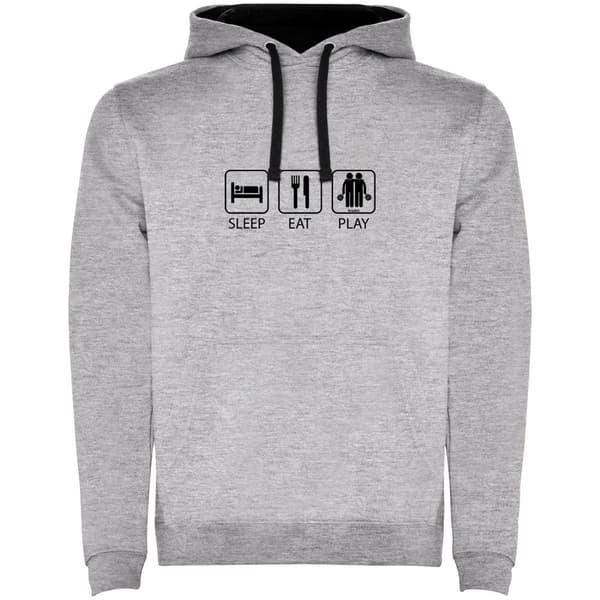 Kruskis Luvtröja Sleep Eat And Play Padel Bicolor  3XL Man