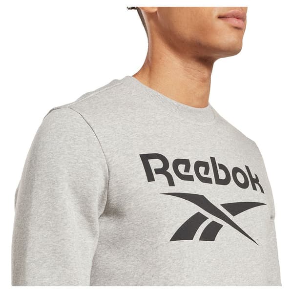 Reebok Tröja Ri Flc Big Logo Crew Grå XL Man