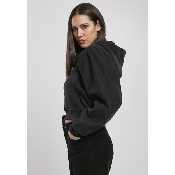 Urban Classics Sweatshirt Organic Gathering Batwing Sort L Mand