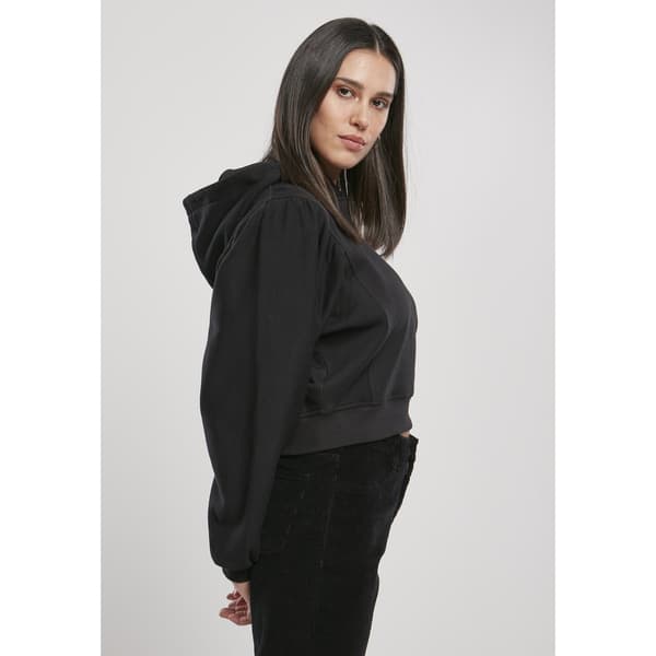 Urban Classics Sweatshirt Organic Gathering Batwing Sort L Mand