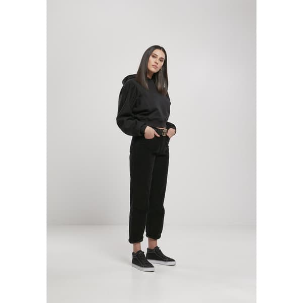 Urban Classics Sweatshirt Organic Gathering Batwing Sort L Mand