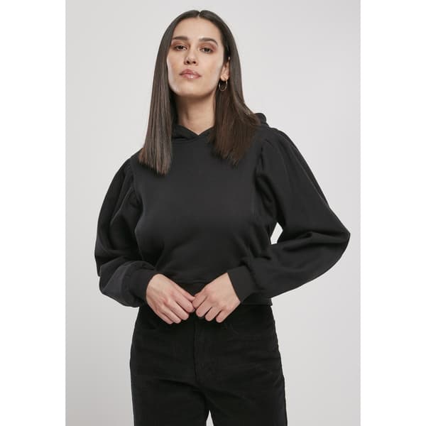 Urban Classics Sweatshirt Organic Gathering Batwing Sort L Mand
