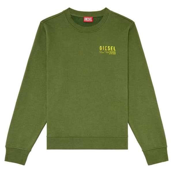Diesel Sweatshirt Ginn K42 Grøn M Mand