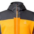 Miniatyrbild 4 av 4: Haglofs Sweatshirt Med Full Dragkedja Roc Flash Mid Gul,Grå XL Man
