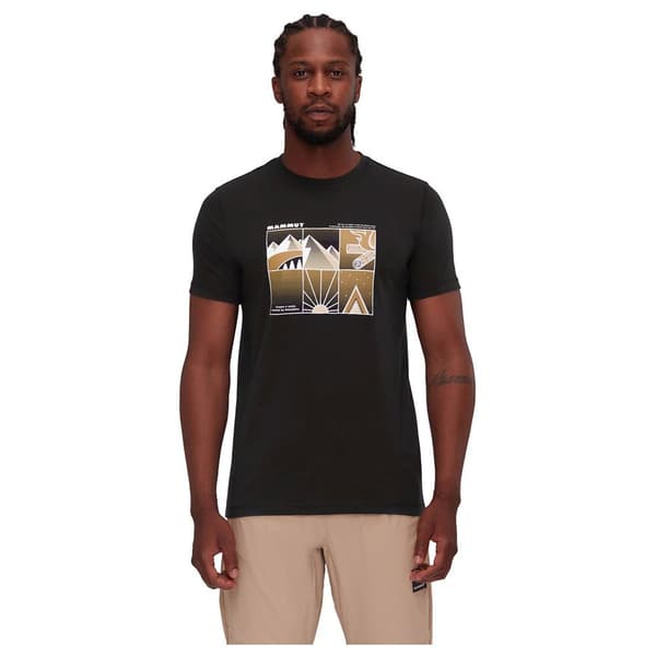 Mammut Kortärmad T-shirt Core Outdoor Svart L Man
