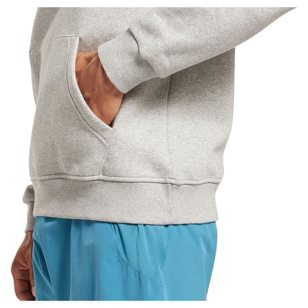 Reebok Tröja Identity Fleece Stacked Logo Pullover Grå M Man