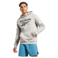 Miniatyrbild 1 av 5: Reebok Tröja Identity Fleece Stacked Logo Pullover Grå M Man