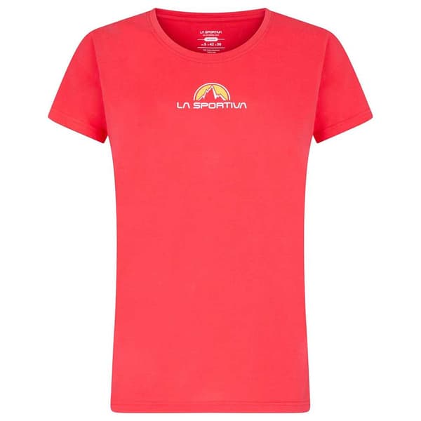 La Sportiva Kort Ärm T-shirt Brand Röd M Kvinna