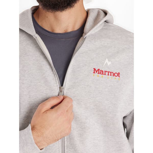 Marmot Full Vetoketjullinen Villapaita For Life Harmaa M Mies