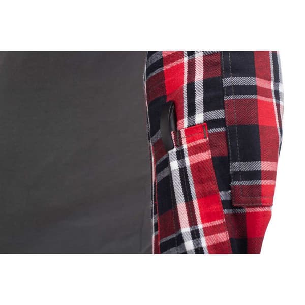 Invadergear Langærmet T-shirt Flannel Combat Grå S Mand