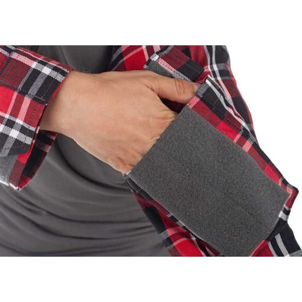 Invadergear Langærmet T-shirt Flannel Combat Grå S Mand