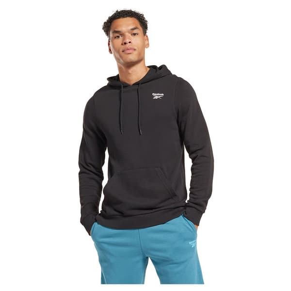 Reebok Luvtröja Identity French Terry Logo Svart M Man
