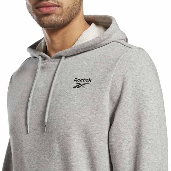 Reebok Hættetrøje Identity French Terry Logo Grå L Mand