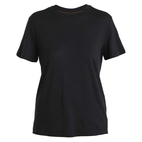 Icebreaker Kortærmet T-shirt Merino 150 Tech Lite Iii Relaxed Sort L Kvinde