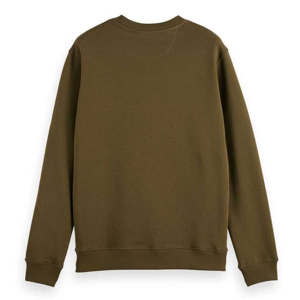 Scotch & Soda Tröja Essential Logo Badge Brun L Man