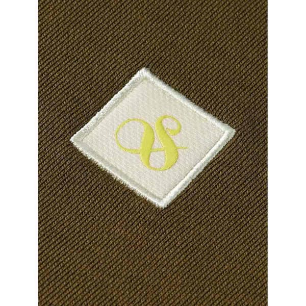 Scotch & Soda Tröja Essential Logo Badge Brun L Man
