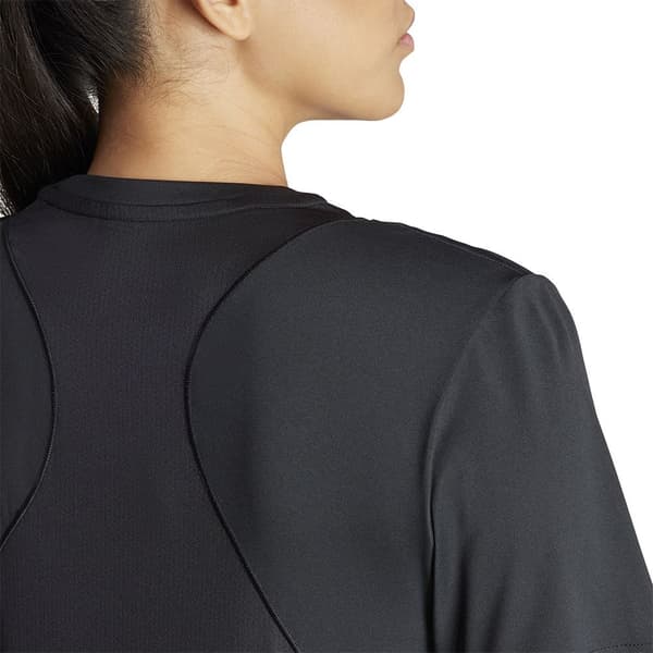 Adidas Lyhythihainen T-paita Wtr Designed For Training Musta XL Nainen