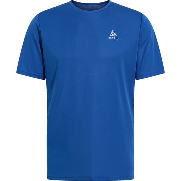 Odlo Kortärmad T-shirt Essential Flyer Blå XL Man