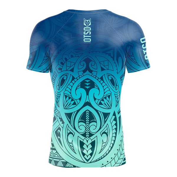 Otso Kortärmad T-shirt Maori Tangaroa Blå S Man