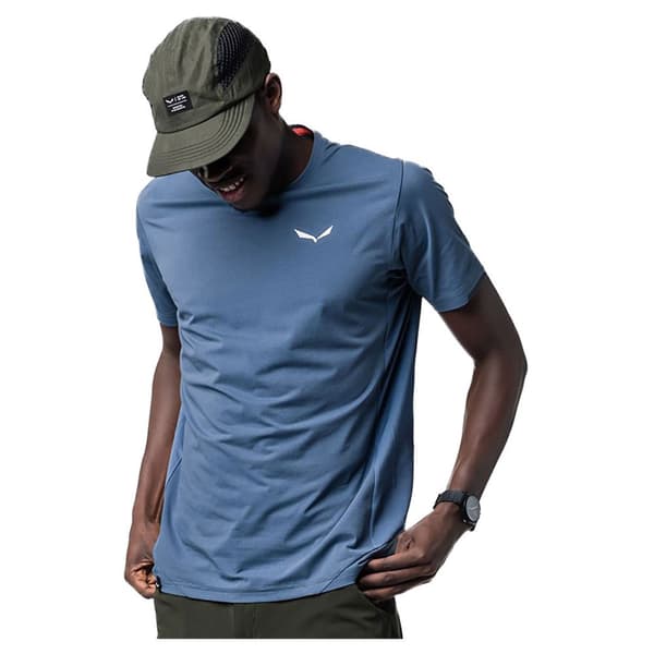 Salewa Lyhythihainen T-paita Pedroc Dry Hyb Sininen M Mies