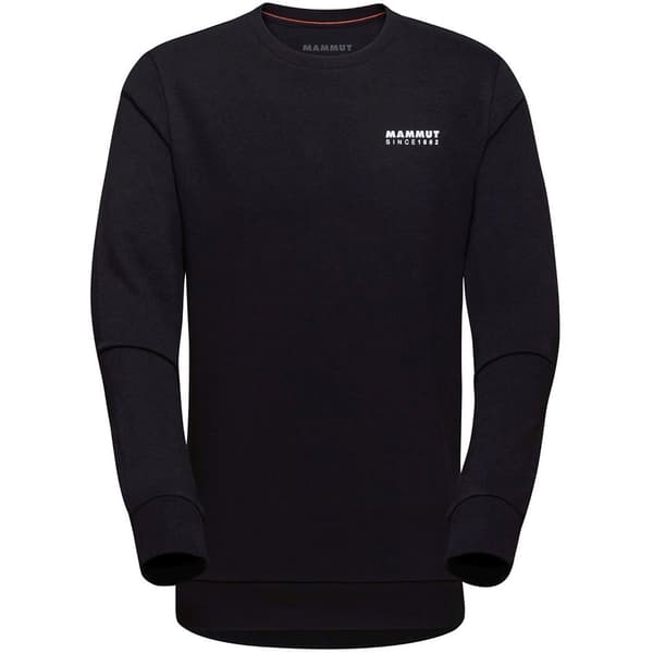 Mammut Långärmad T-shirt Med Rund Hals Core 1862 Svart L Man
