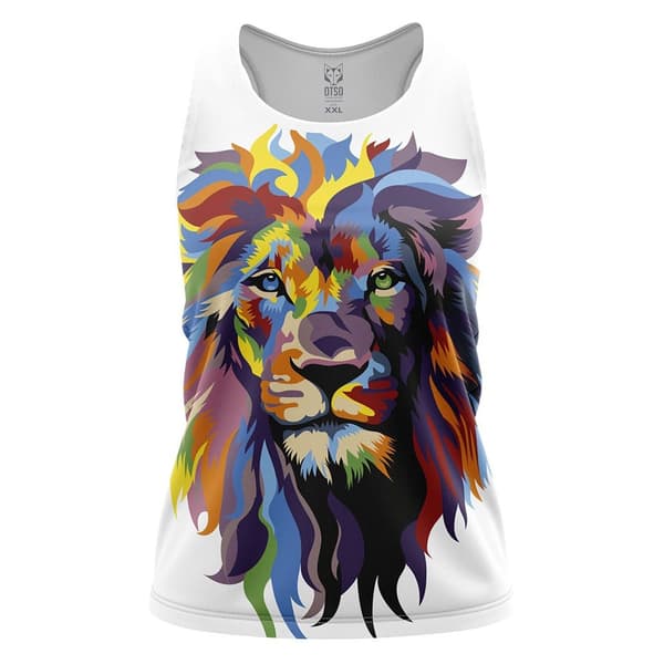 Otso Hihaton T-paita Be A Lion Monivärinen S Nainen