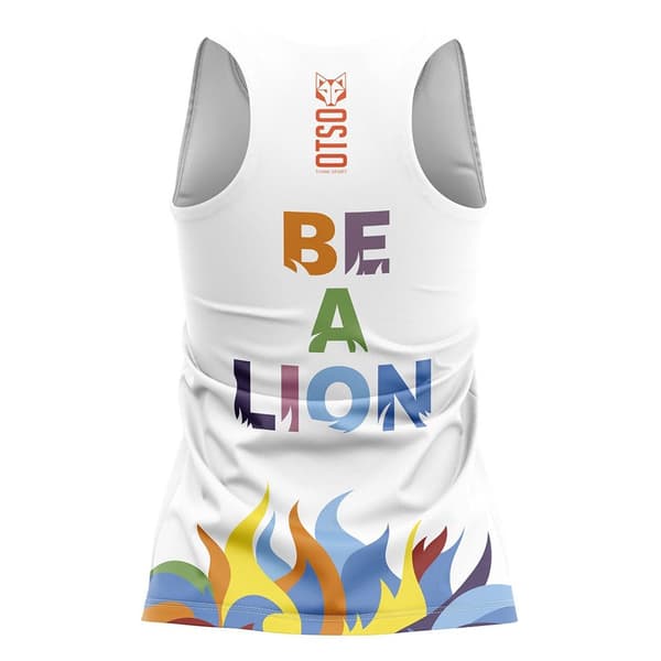Otso Ærmeløs T-shirt Be A Lion Flerfarvet M Kvinde